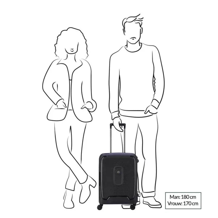 Delsey Moncey Mellomstor Koffert 69cm/73 L