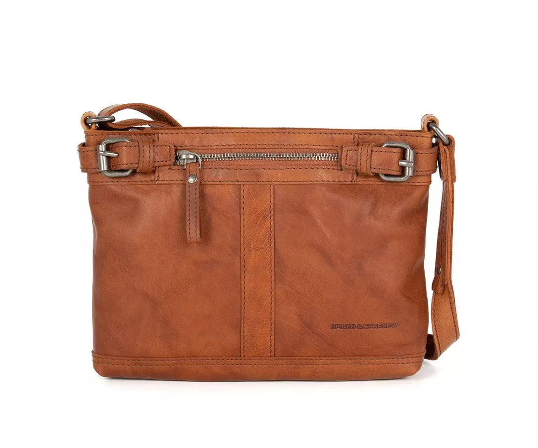 Spikes & Sparrow Crossbody skinnveske - Arkansa