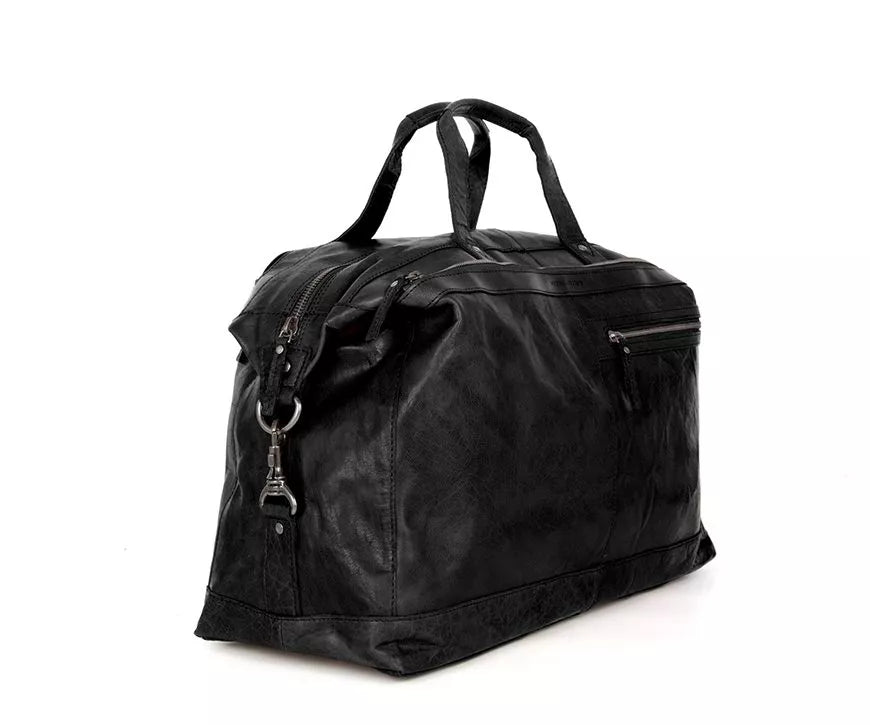 Spikes & Sparrow Weekendbag i skinn - Atlanta