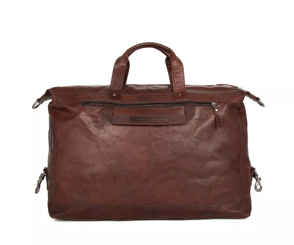 Spikes & Sparrow Weekendbag i skinn - Atlanta