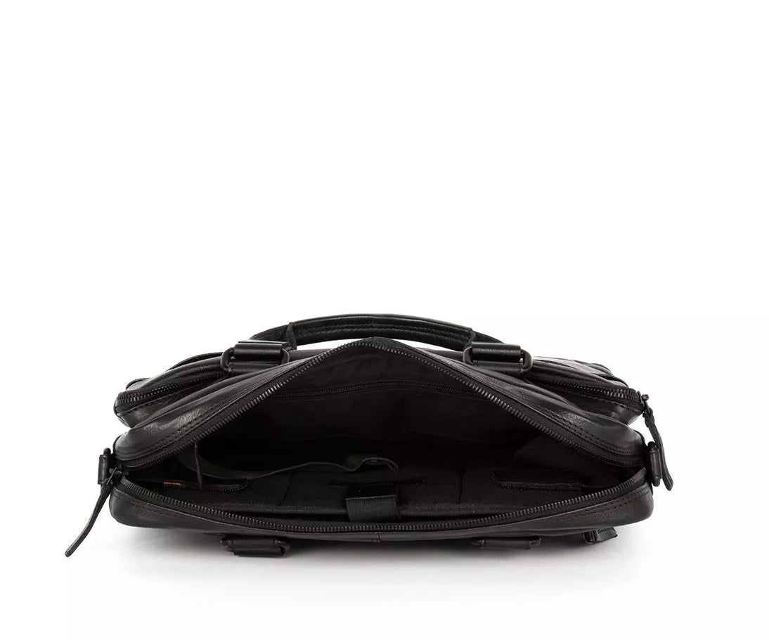 Spikes & Sparrow PC-veske i skinn/13,3" - Steven