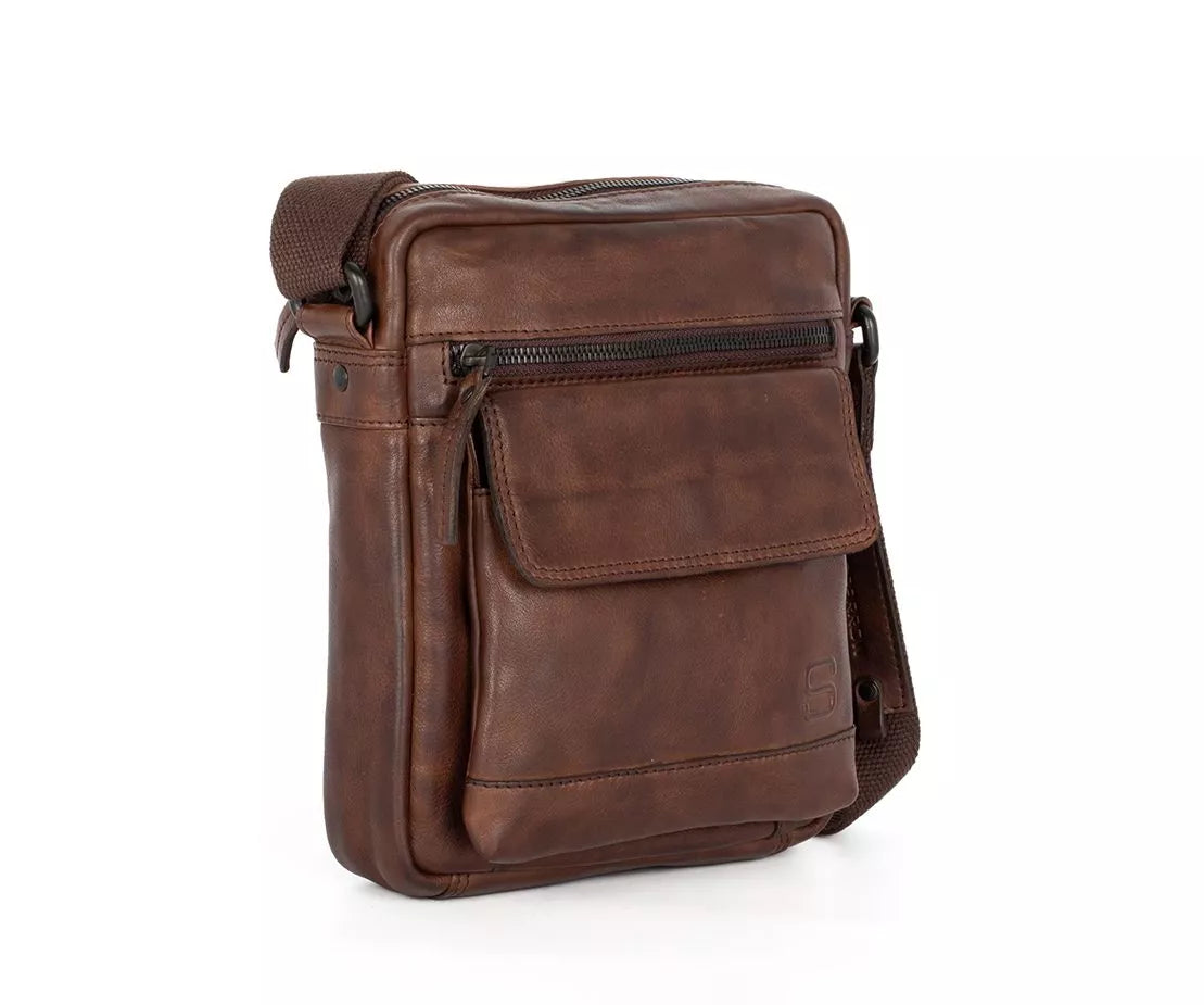 Spikes & Sparrow Crossbody skinnveske - Jason