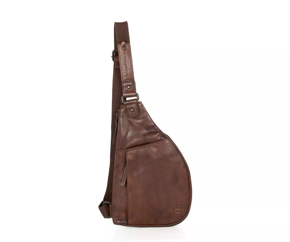 Spikes & Sparrow Slingveske i skinn - Jamie