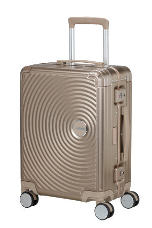 American Tourister Soundbox Alu kabinkoffert i aluminium 55cm/39L