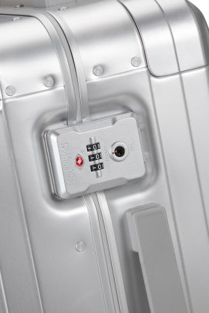 American Tourister Soundbox Alu kabinkoffert i aluminium 55cm/39L