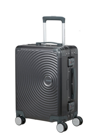American Tourister Soundbox Alu kabinkoffert i aluminium 55cm/39L