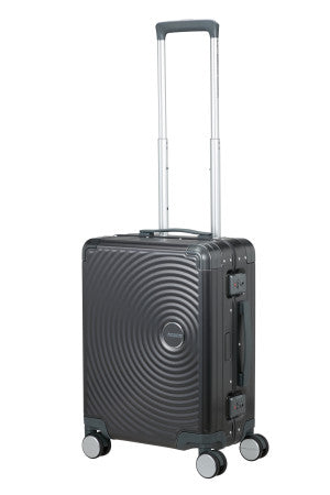 American Tourister Soundbox Alu kabinkoffert i aluminium 55cm/39L