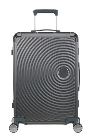 American Tourister Soundbox Alu mellomstor koffert i aluminium 68cm/73L