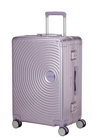American Tourister Soundbox Alu mellomstor koffert i aluminium 68cm/73L