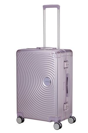 American Tourister Soundbox Alu mellomstor koffert i aluminium 68cm/73L