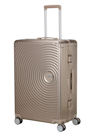American Tourister Soundbox Alu mellomstor koffert i aluminium 77cm/100L