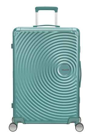 American Tourister Soundbox Alu mellomstor koffert i aluminium 77cm/100L