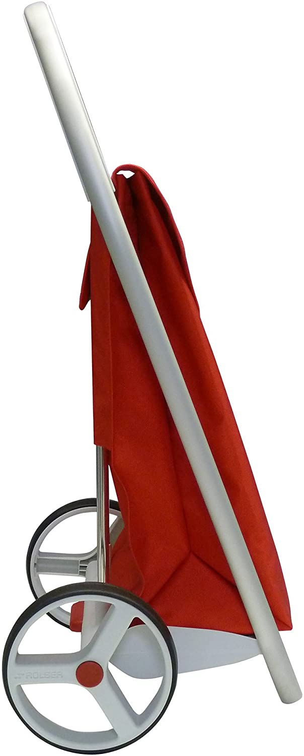 Rolser Com Soft 8 Shoppingvogn Med To Store Hjul 53 L Aqua