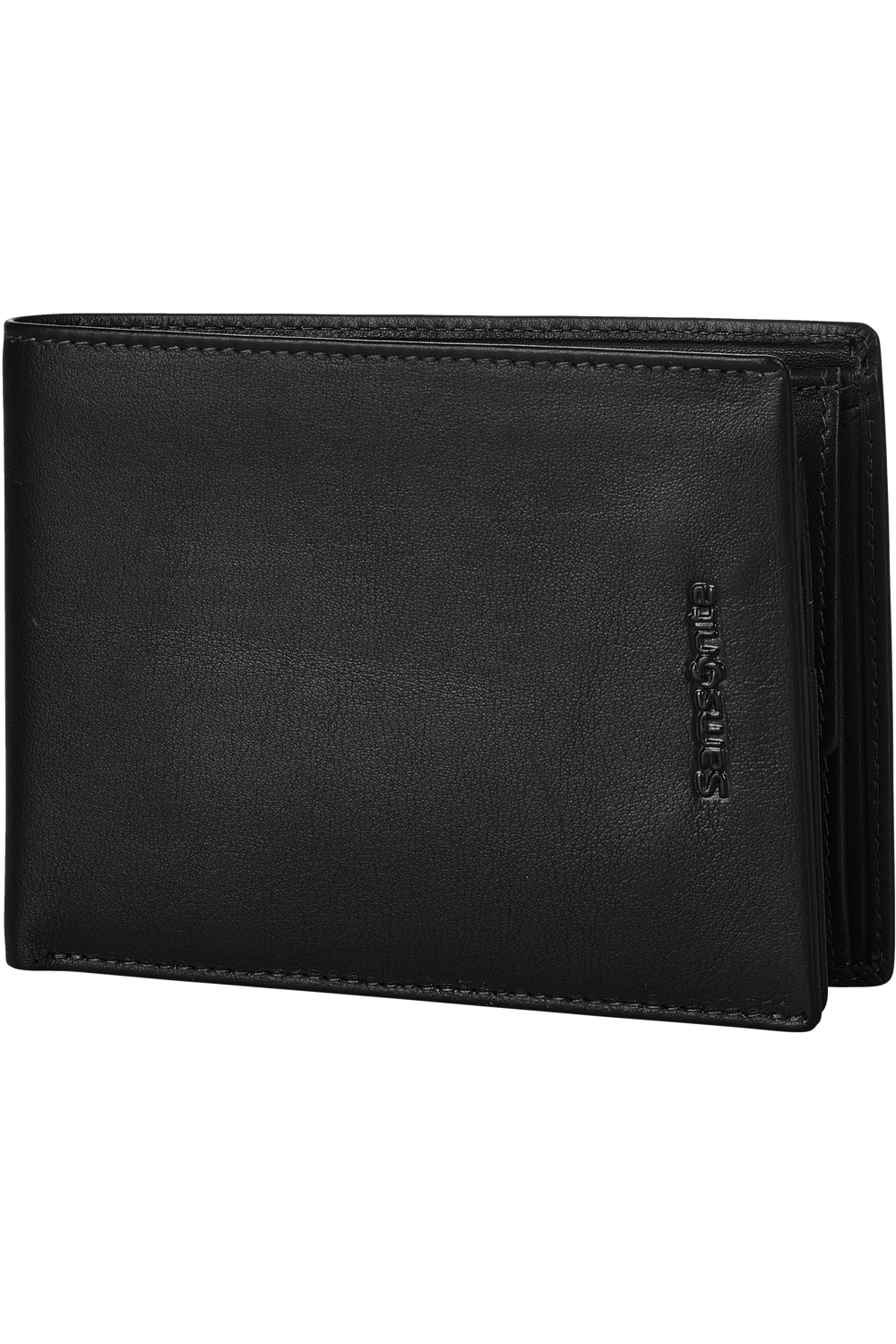 Samsonite Succsess 2 Dollar Lommebok I Skinn Svart