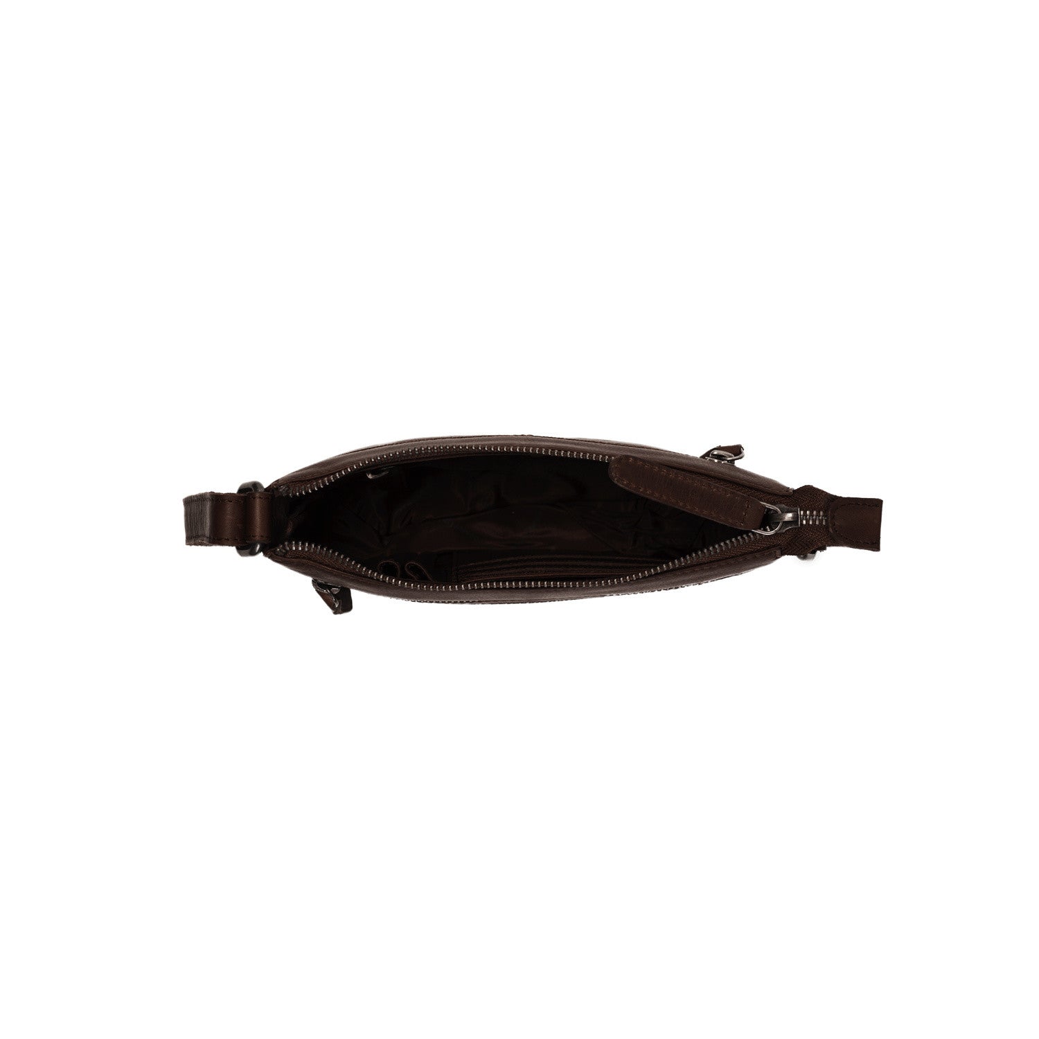 The Chesterfield Brand Abigail liten Crossover veske I Skinn Brun