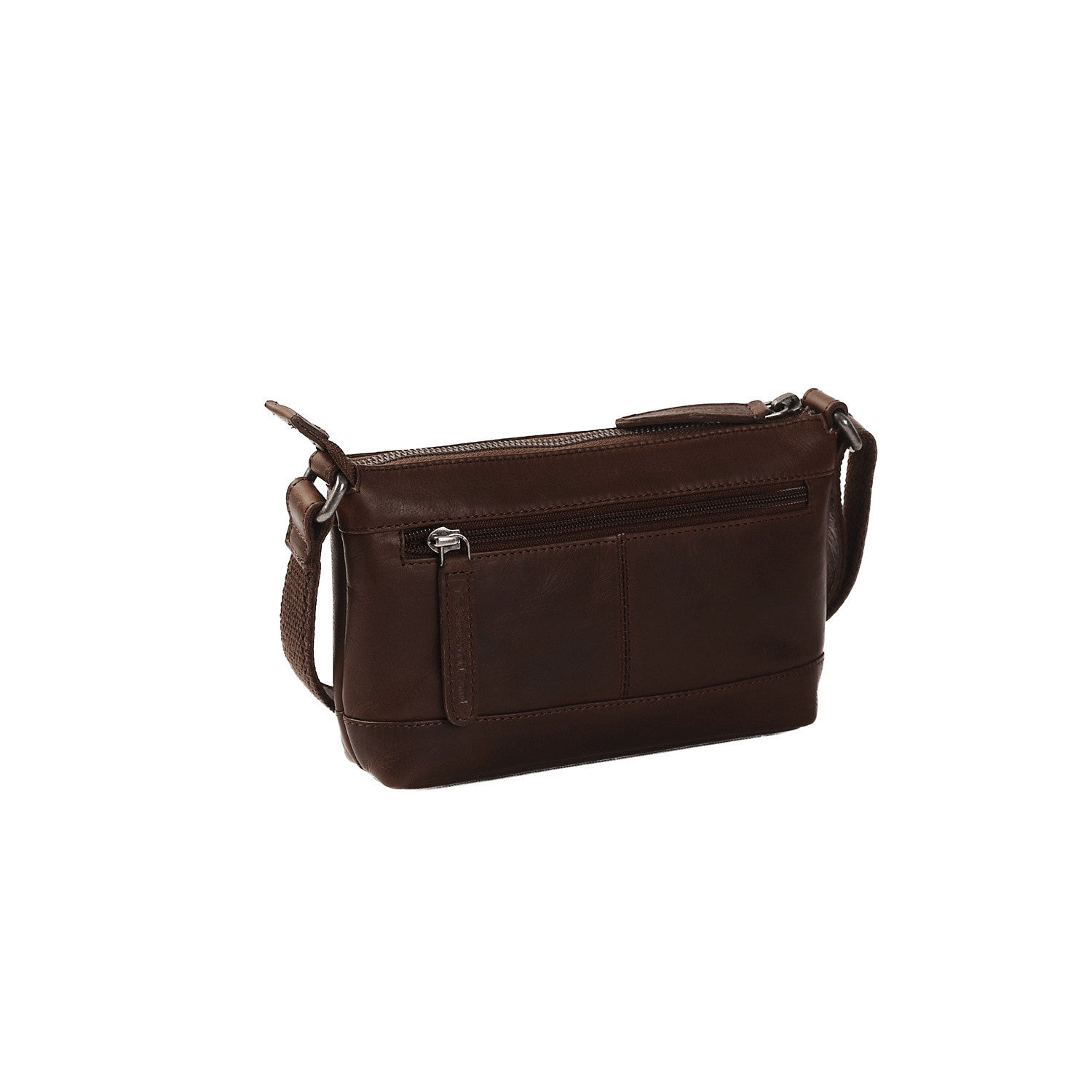 The Chesterfield Brand Abigail liten Crossover veske I Skinn Brun