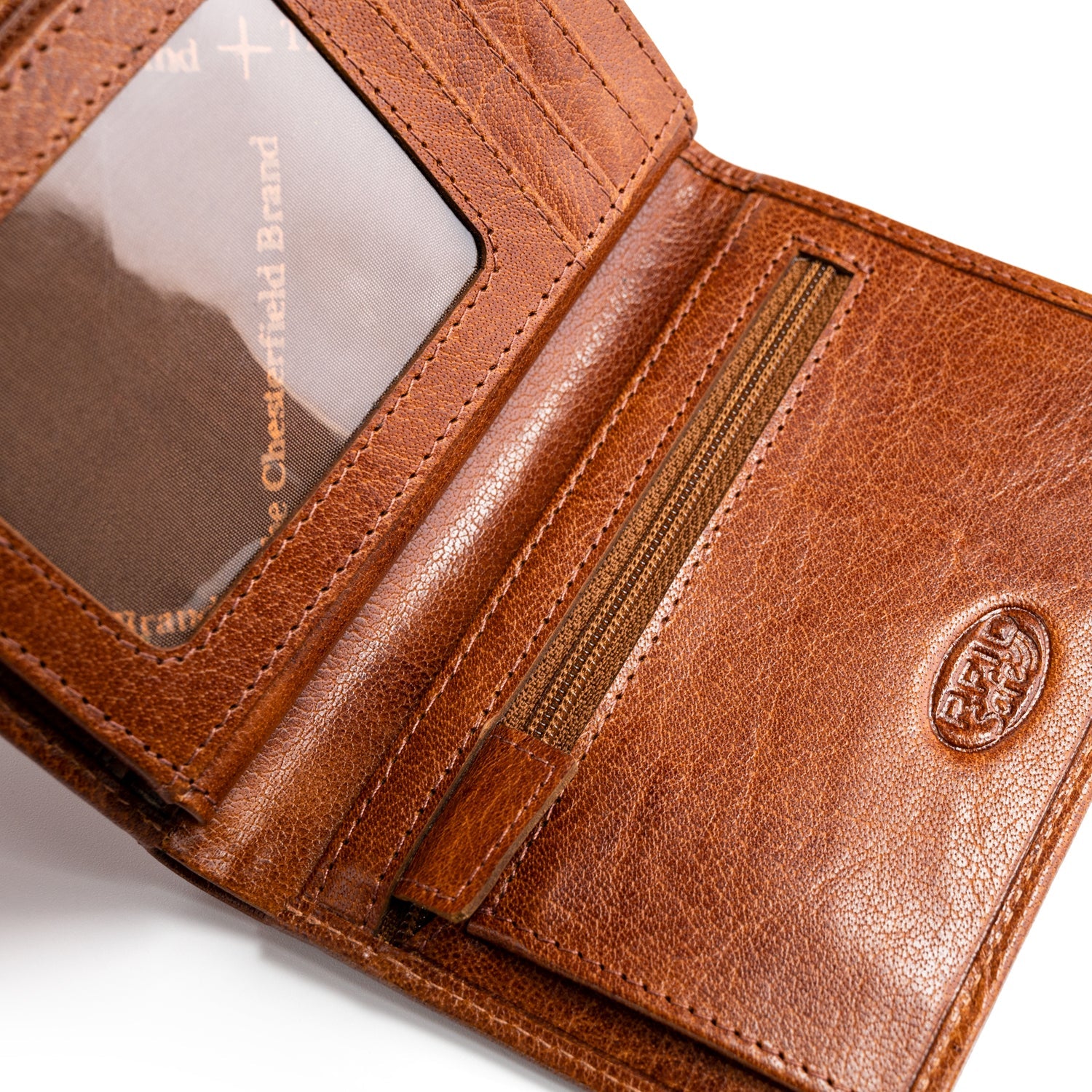 The Chesterfield Brand Drammen Stor Lommebok I Skinn Cognac