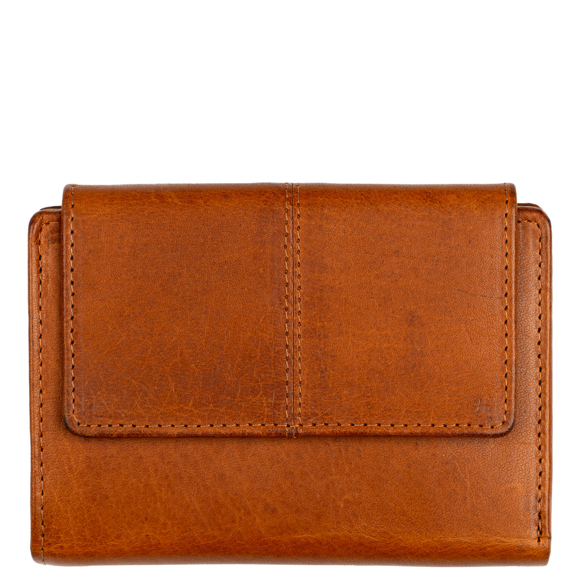 A. Eriksson Elise Smart Dame Portemone I Skinn Cognac