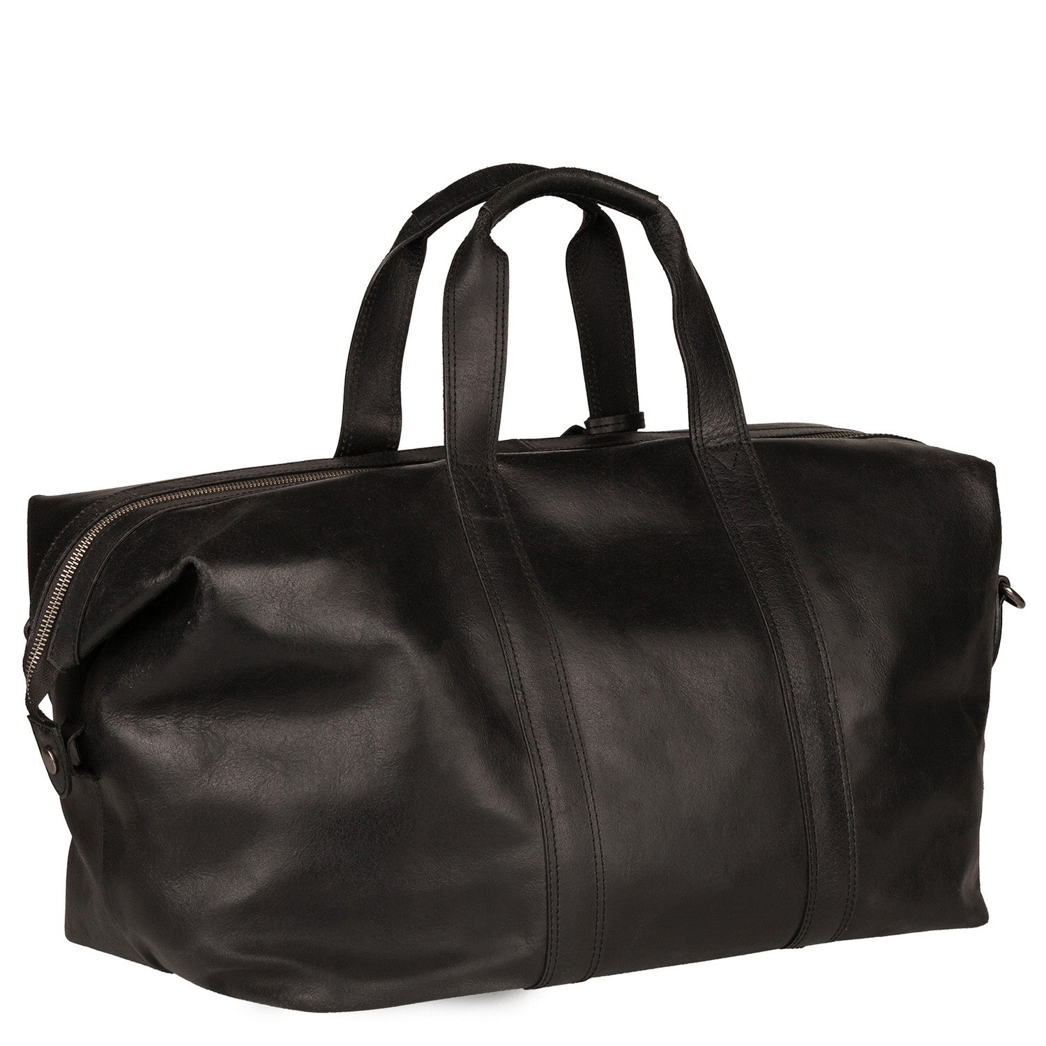Burkely Fundamentals Sem Stor Weekend Bag I Skinn Svart