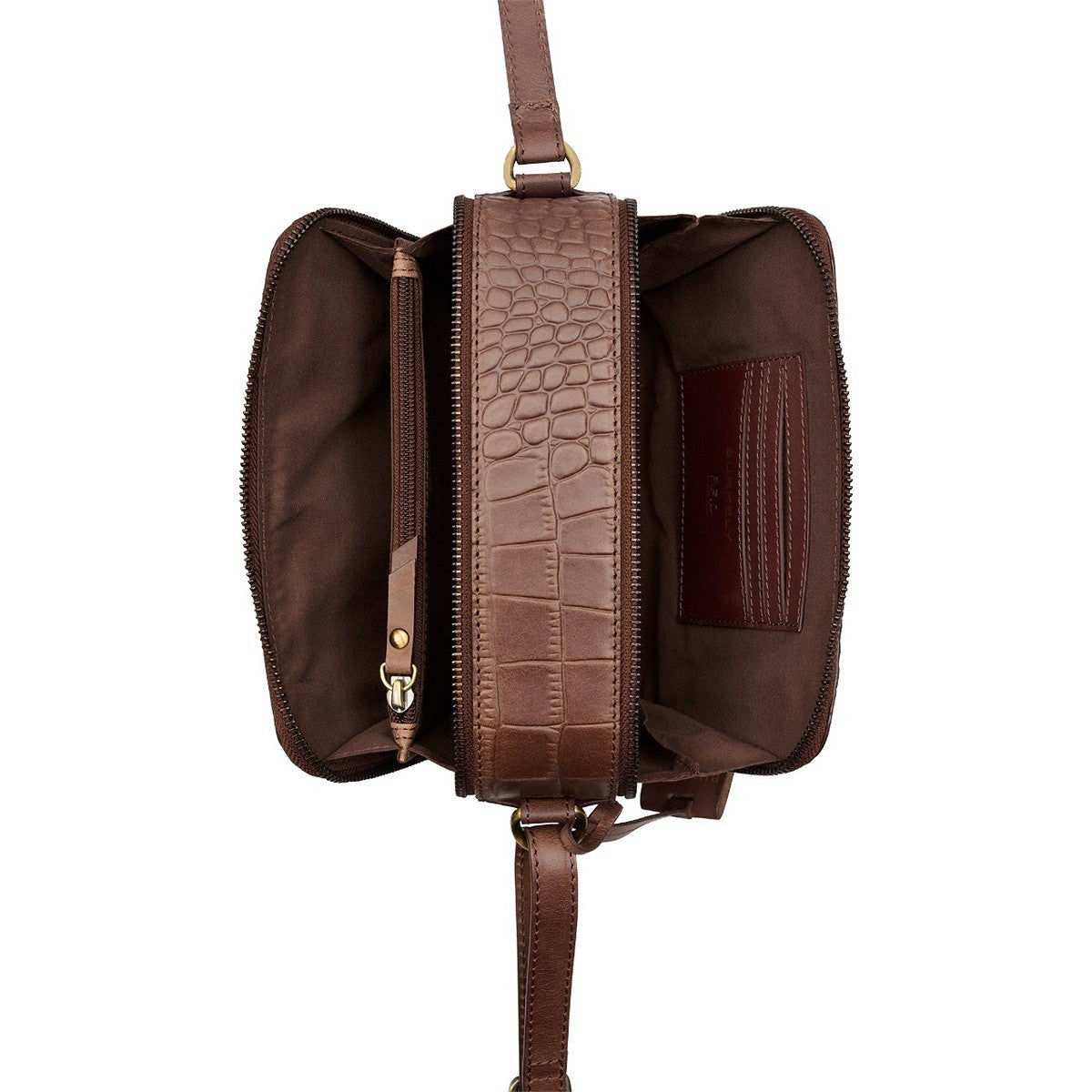 Burkely Cool Colbie Box Bag Mellomstor Skinnveske Brun