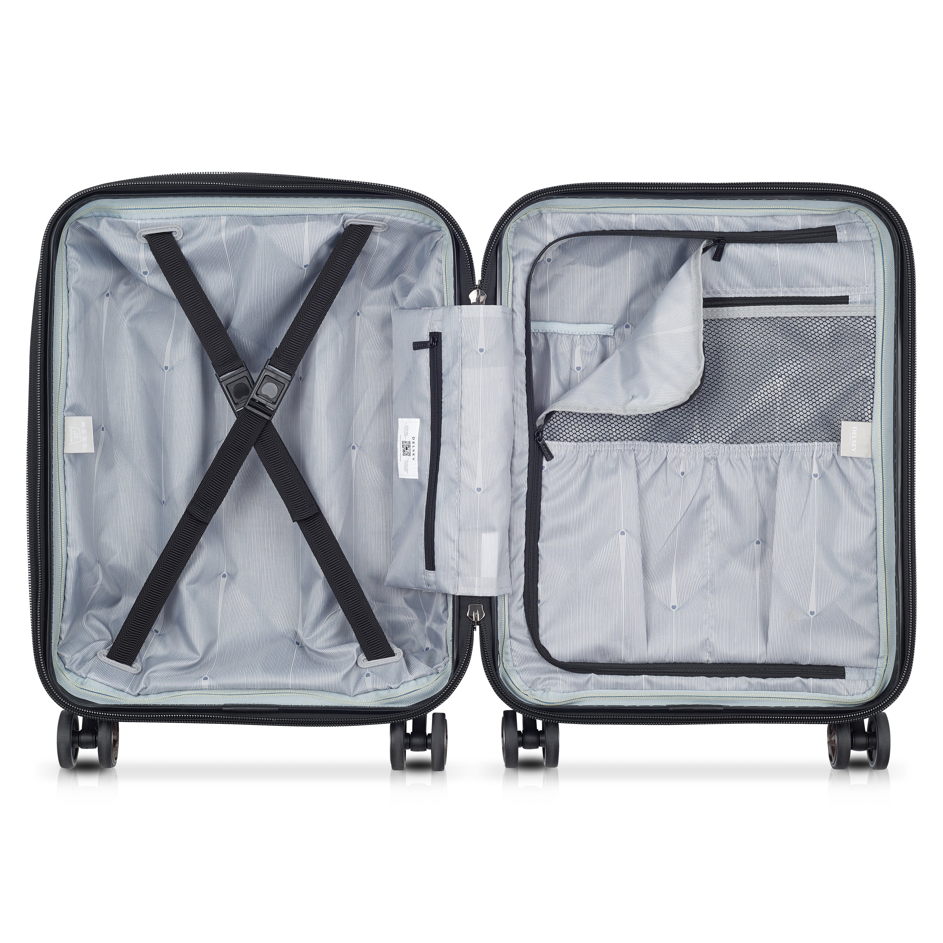 Delsey Shadow 5.0 Kabinkoffert med USB port 55cm/35 L