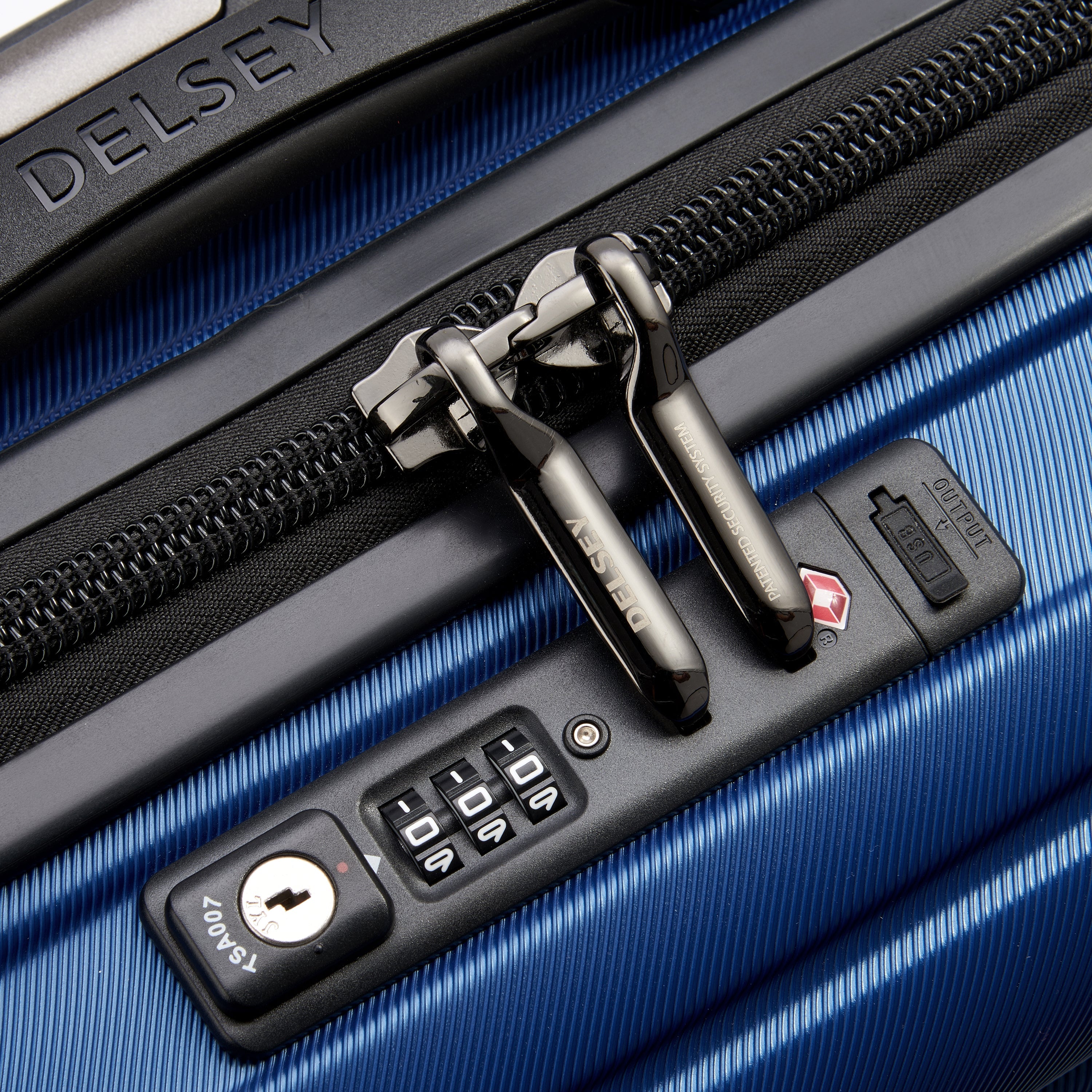 Delsey Shadow 5.0 Kabinkoffert med USB port 55cm/35 L