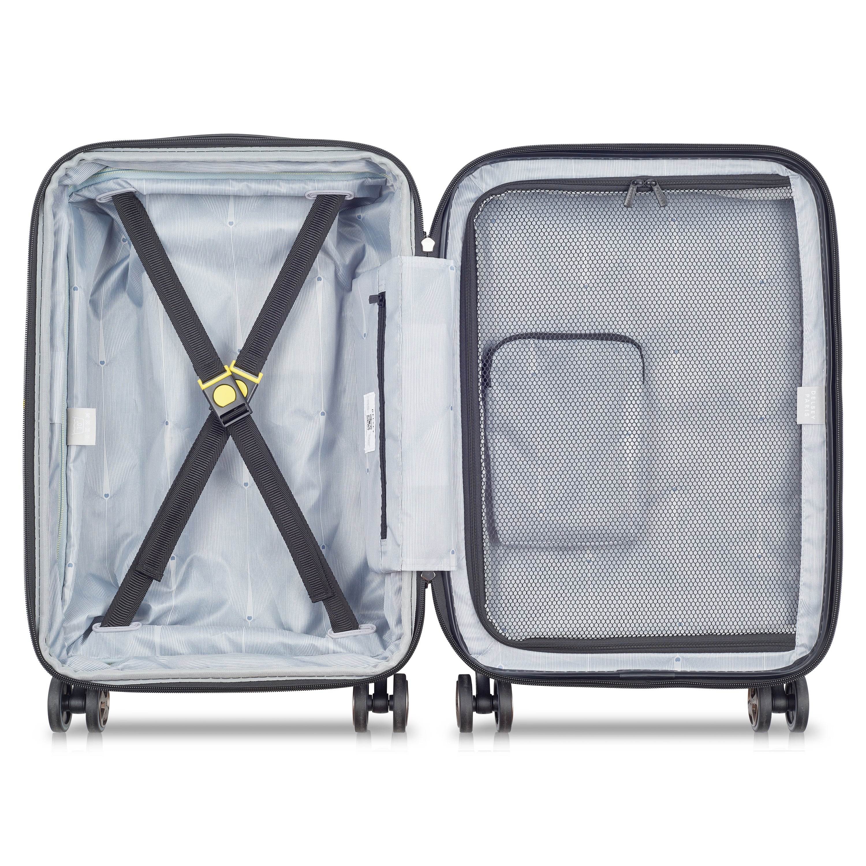 Delsey Shadow 5.0 Utvidbar Business Kabinkoffert med PC-lomme og USB-port 55cm