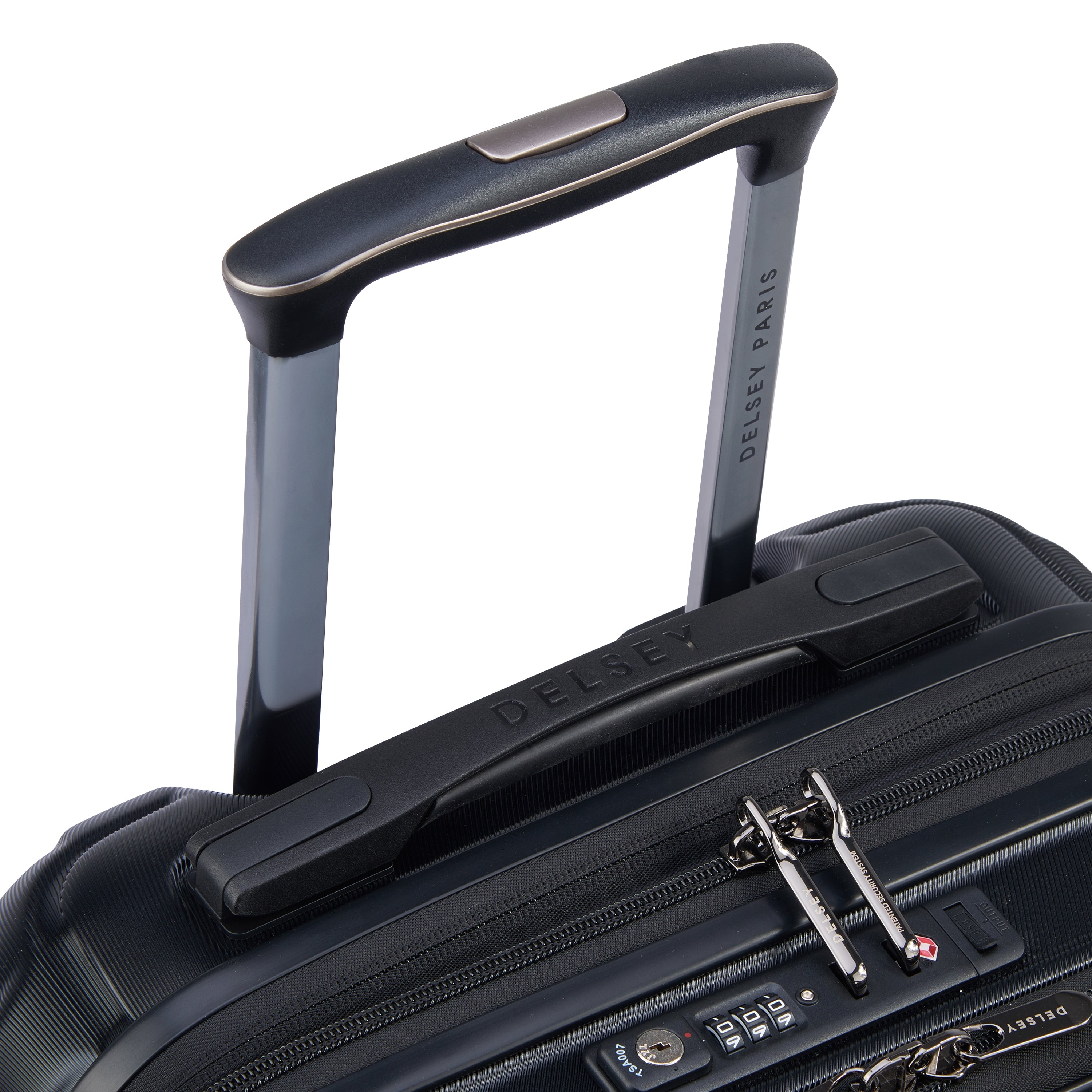 Delsey Shadow 5.0 Utvidbar Business Kabinkoffert med PC-lomme og USB-port 55cm