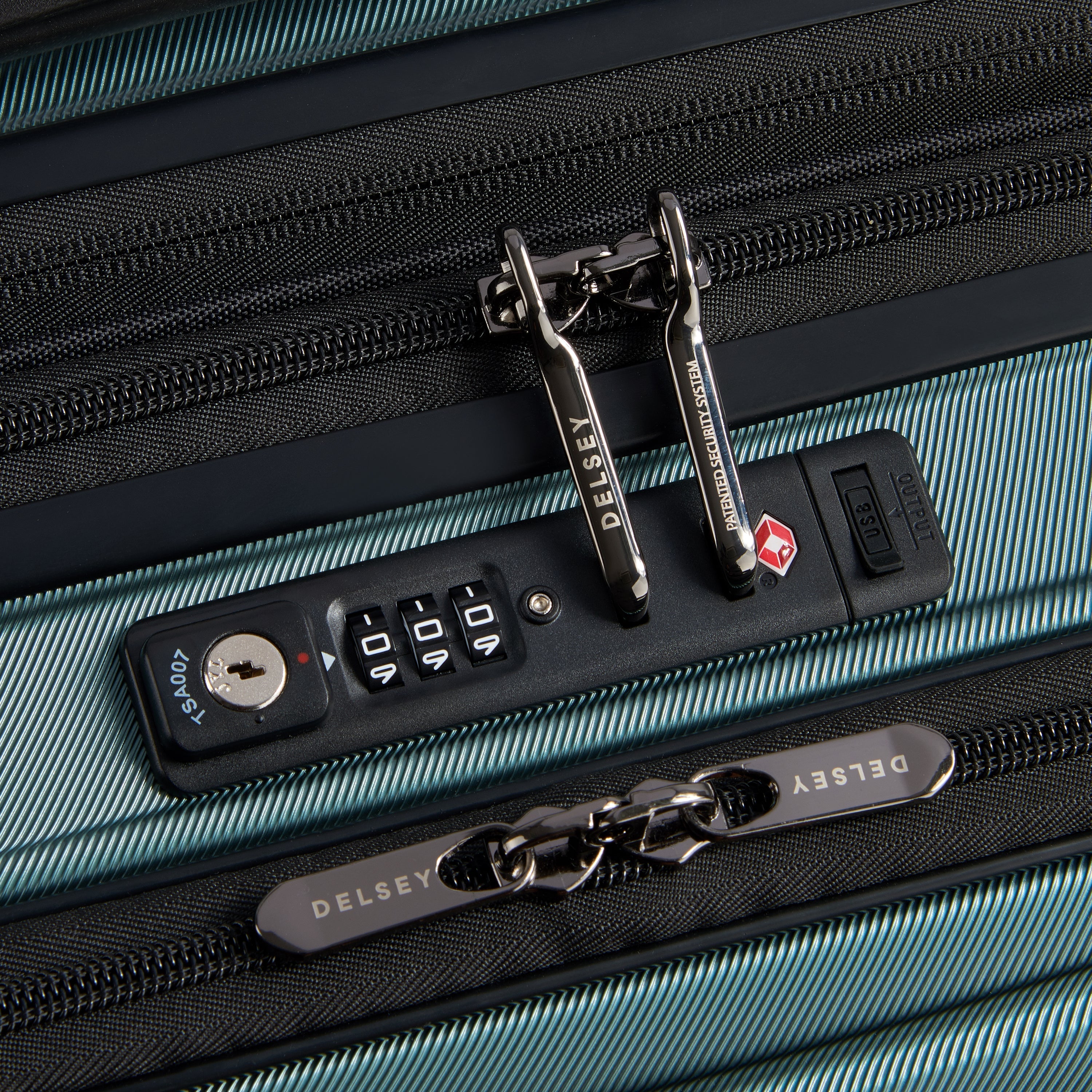 Delsey Shadow 5.0 Utvidbar Business Kabinkoffert med PC-lomme og USB-port 55cm
