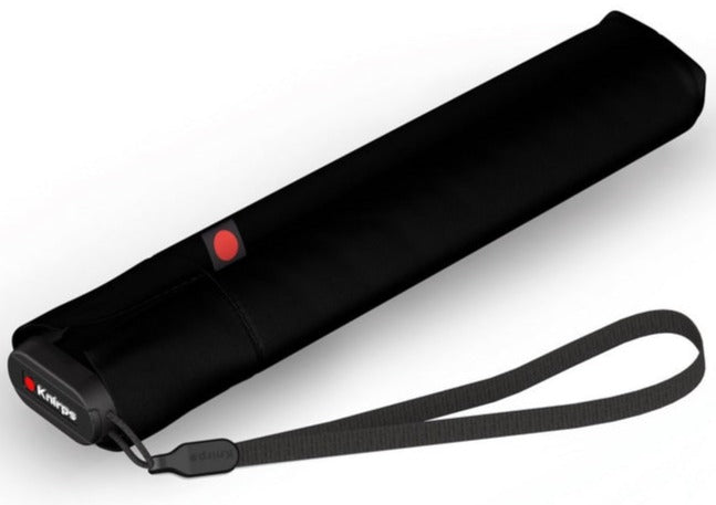 Knirps US.050 Liten Windproof Paraply Med Manuell Åpning Lukking Grå