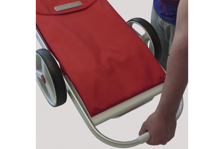 Rolser Com MF 8 Shoppingvogn Med To Store Hjul 53 Liter Grønn