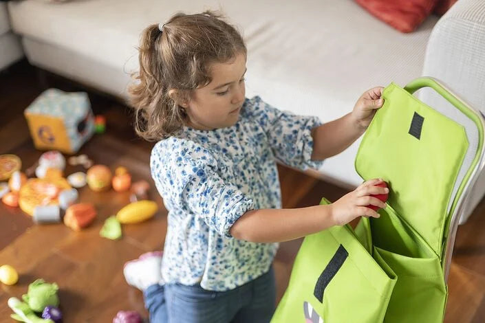Rolser Monster Kid MF Joy Shoppingvogn med 2 hjul Grønn