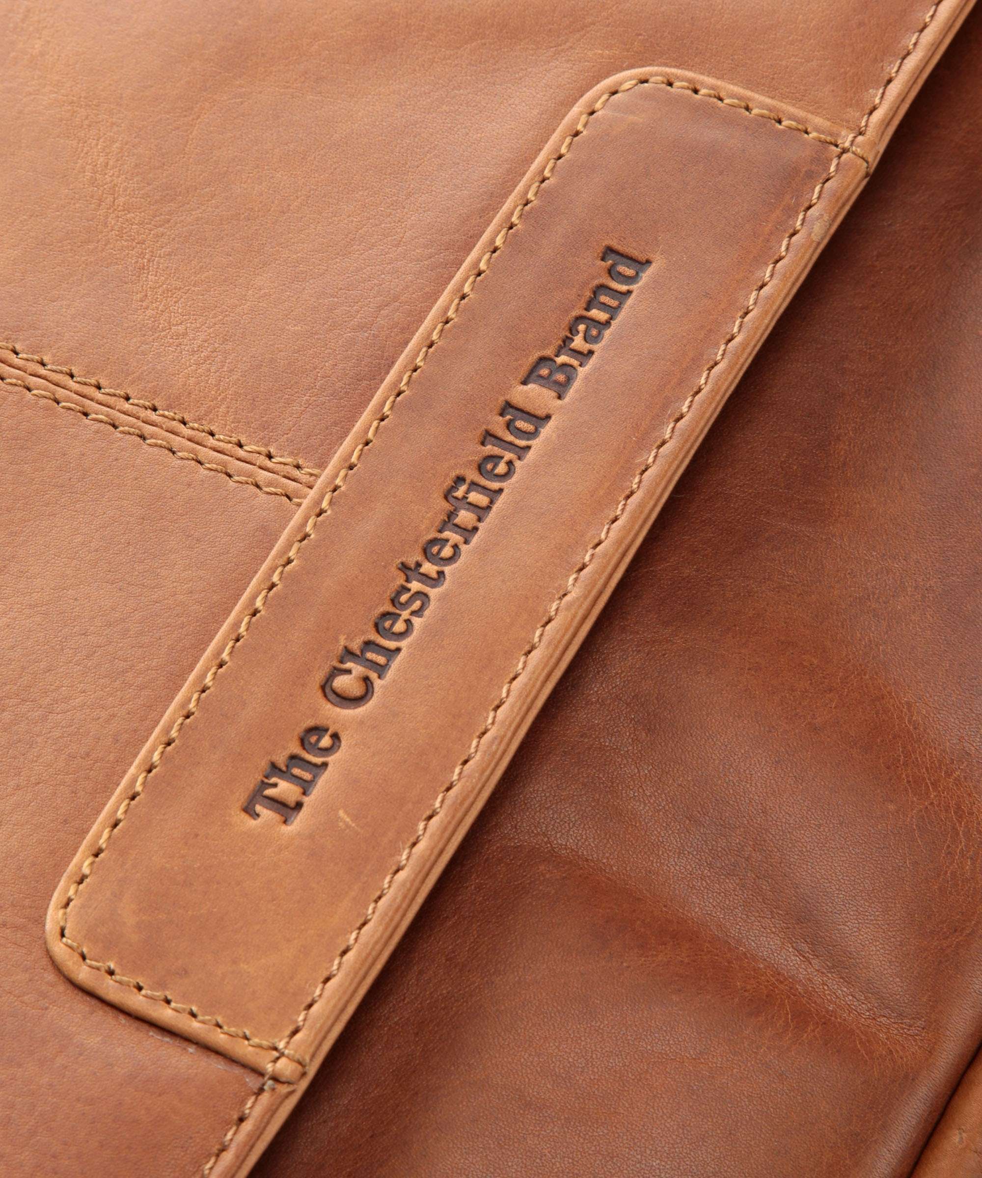 The Chesterfield Brand Richard 15,4" Crossover Pc Veske I Skinn Cognac