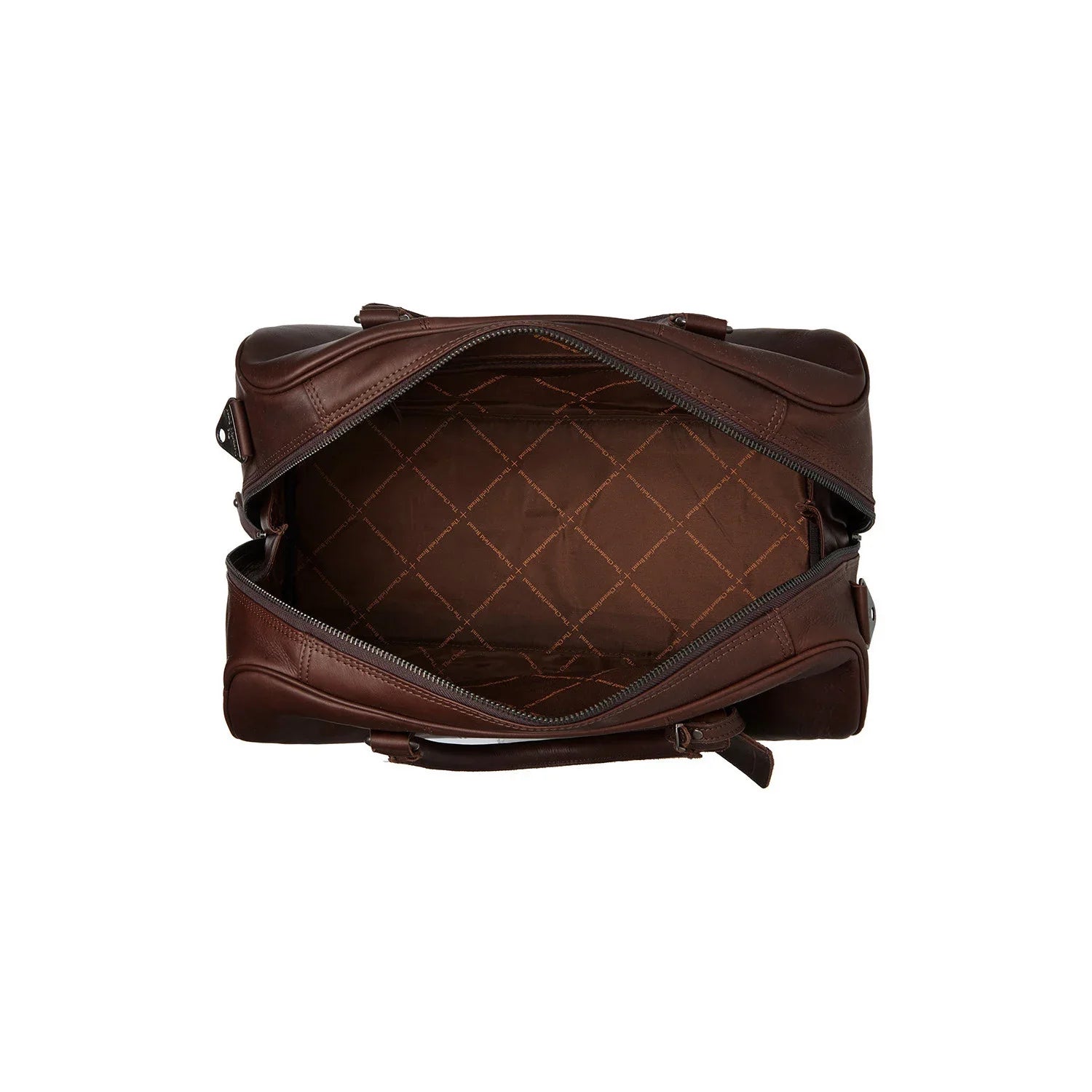 The Chesterfield Brand Liam Weekend Bag I Skinn Brun