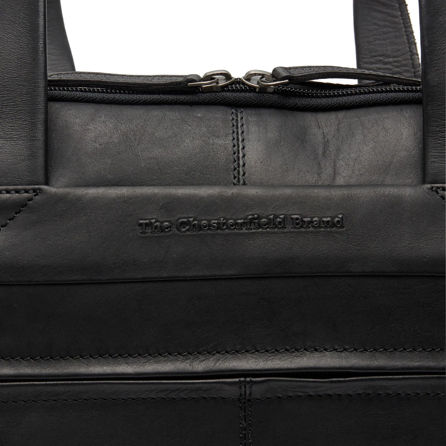 The Chesterfield Brand Ryan 17" Pc Veske I Skinn Svart