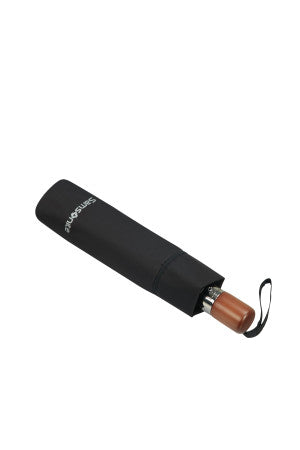 Samsonite Wood Classic S Automatisk Sammenleggbar Paraply – Black