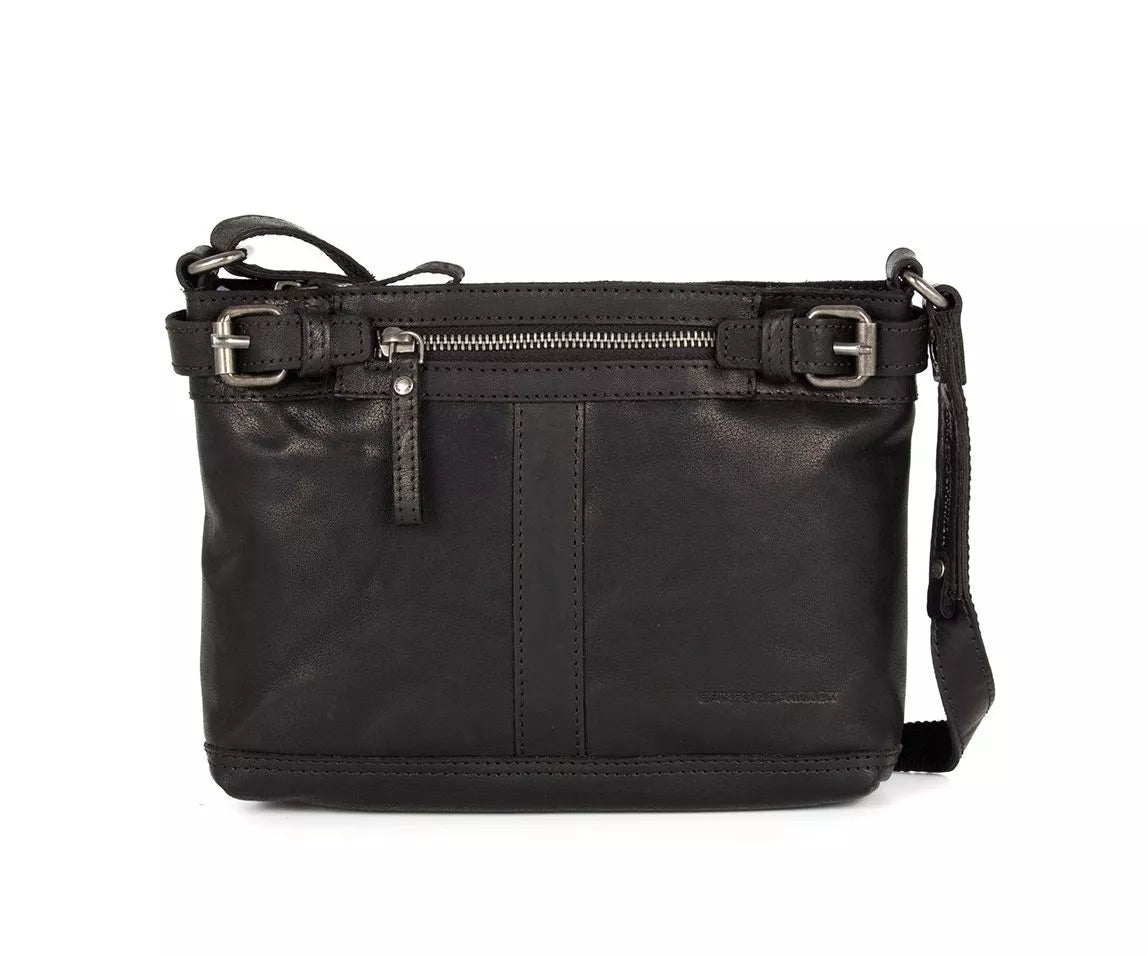 Spikes & Sparrow Crossbody skinnveske - Arkansa