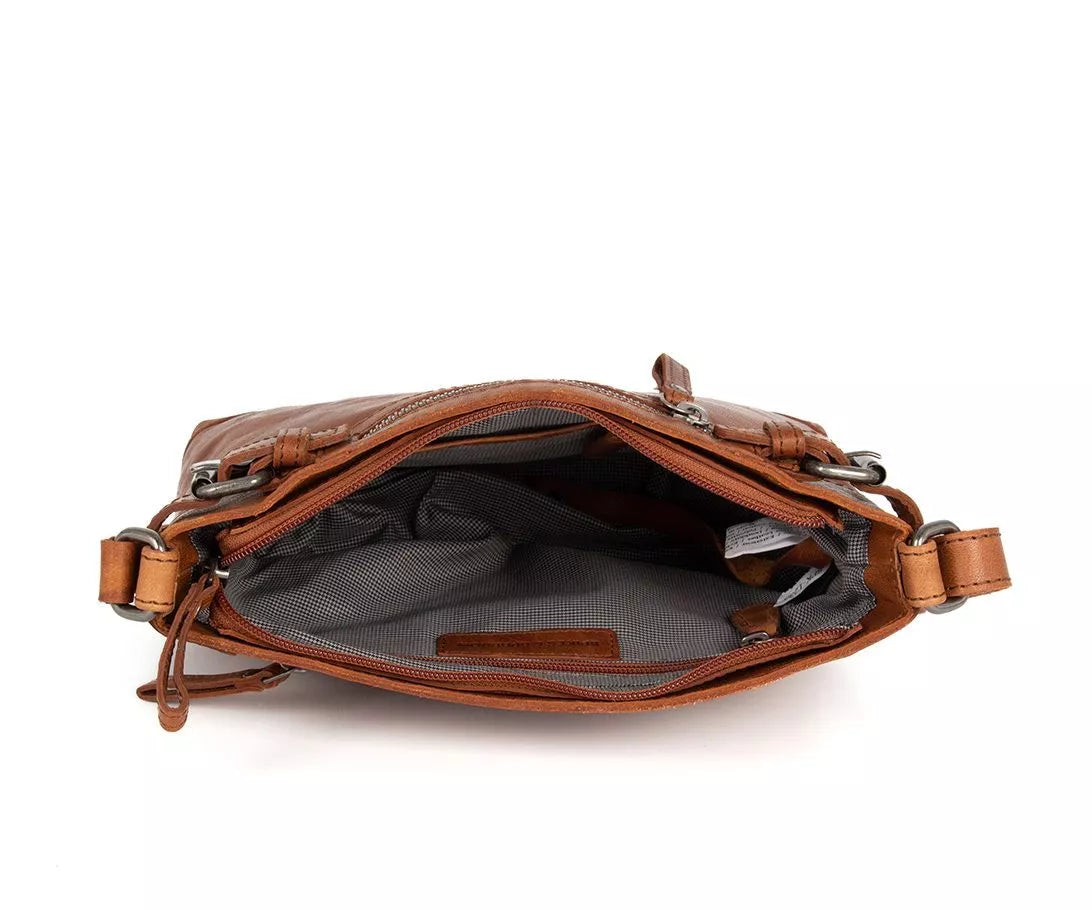 Spikes & Sparrow Crossbody skinnveske - Arkansa