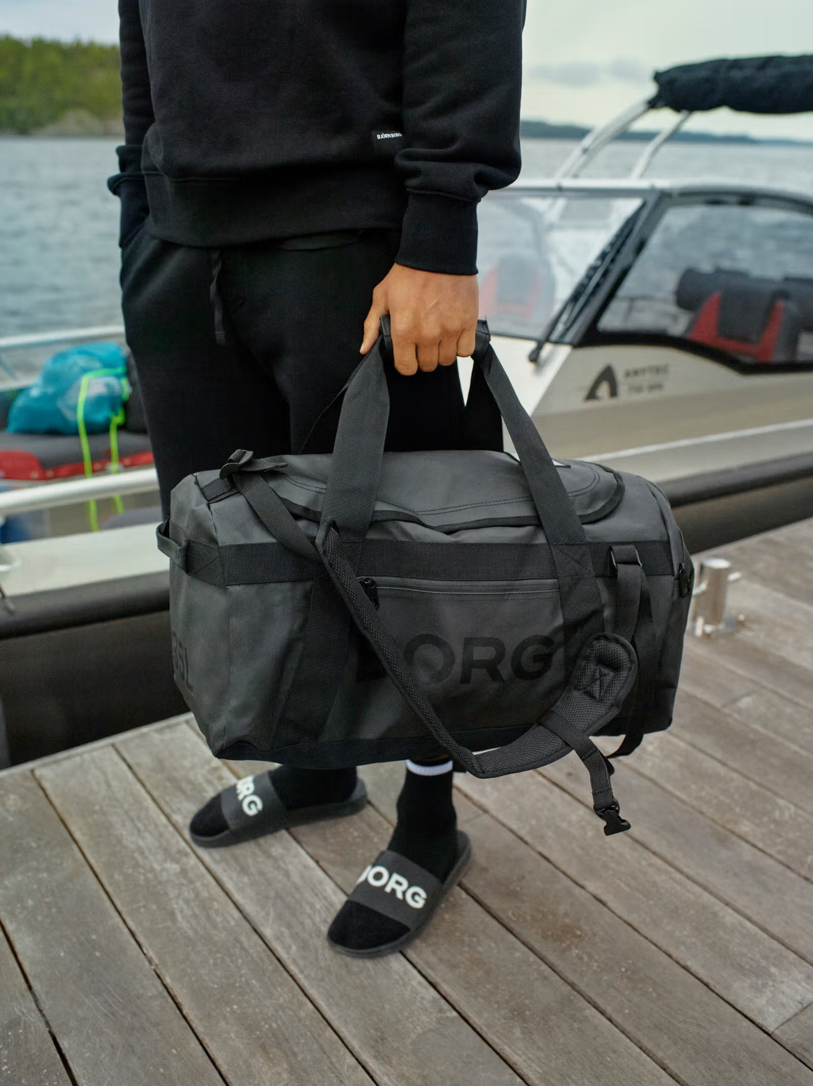 Bjørn Borg Duffel Bag med 2-i-1 funksjon 55 L