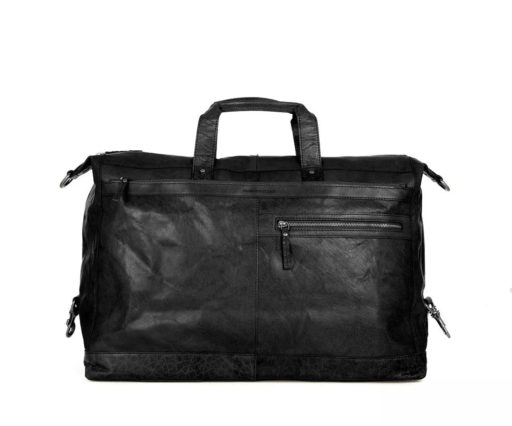 Spikes & Sparrow Weekendbag i skinn  - Atlanta