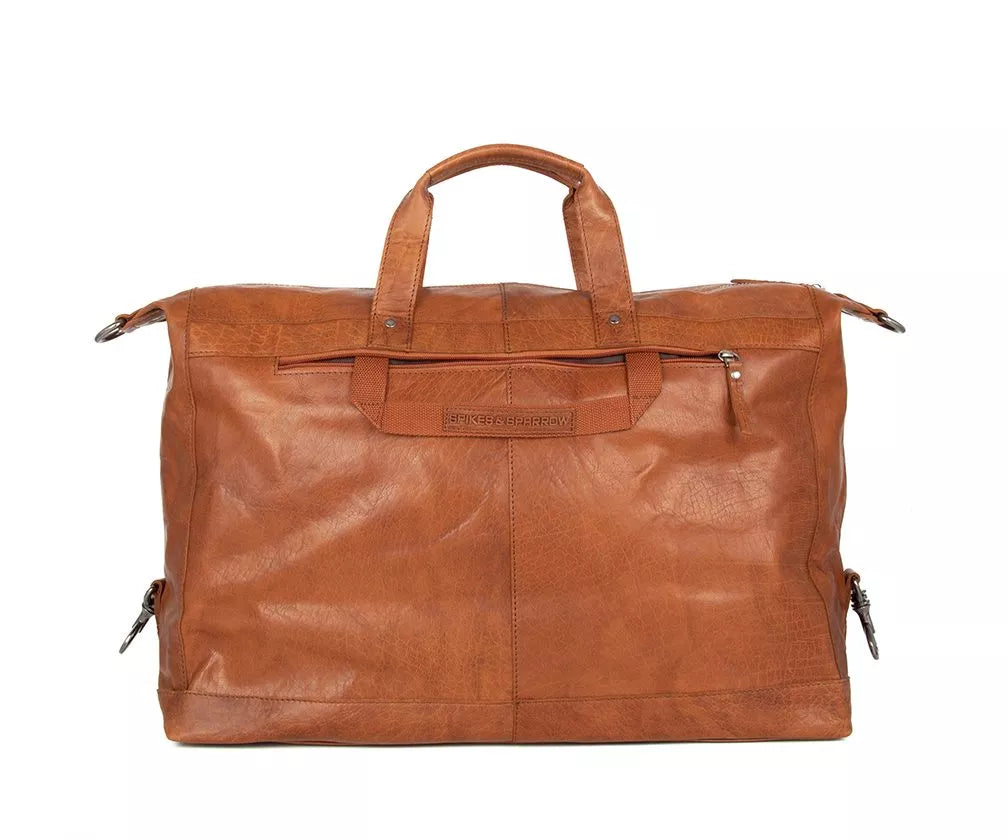 Spikes & Sparrow Weekendbag i skinn  - Atlanta