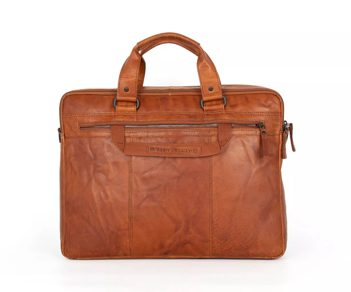 Spikes & Sparrow PC-veske i skinn / 17" - Robert