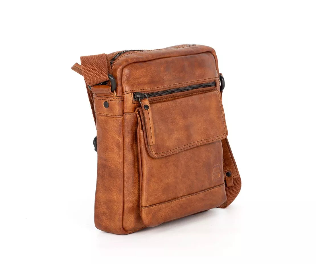 Spikes & Sparrow Crossbody skinnveske - Jason