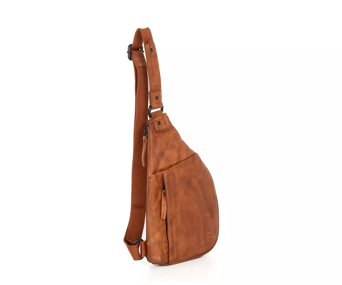Spikes & Sparrow Slingveske i skinn - Jamie