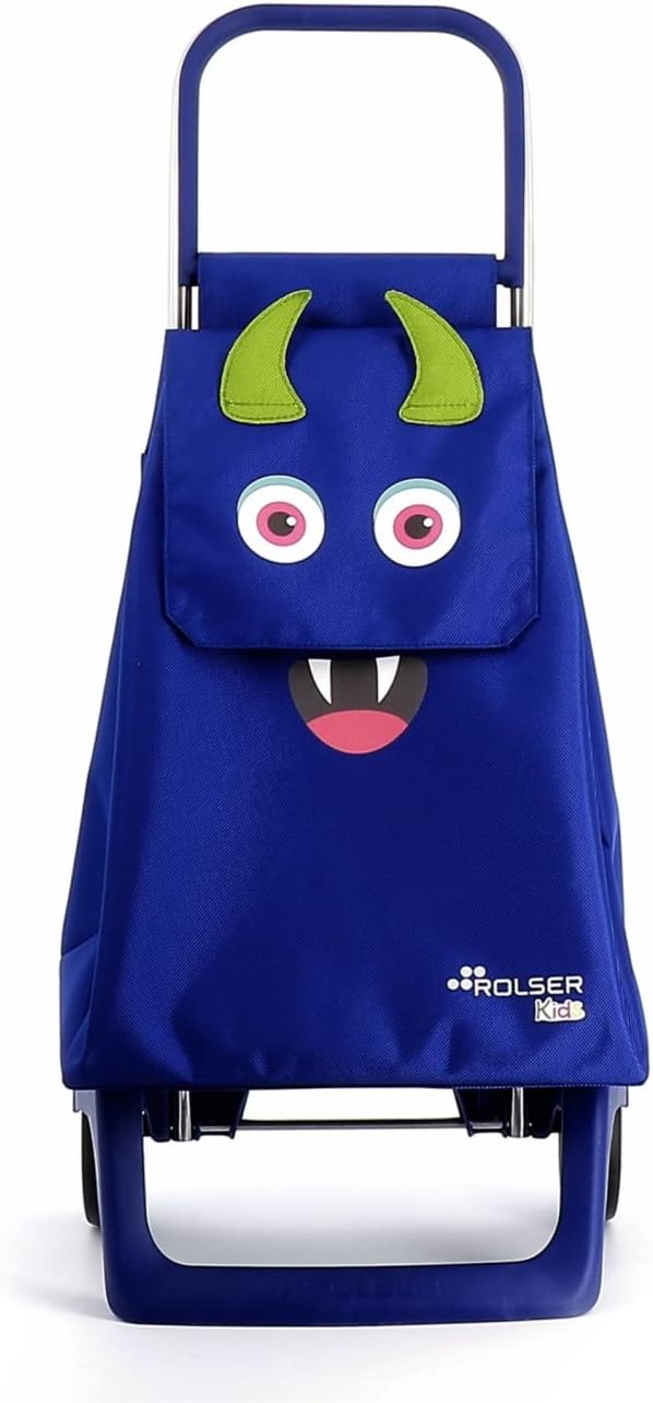 Rolser Monster Kid MF Joy Shoppingvogn med 2 hjul Blå
