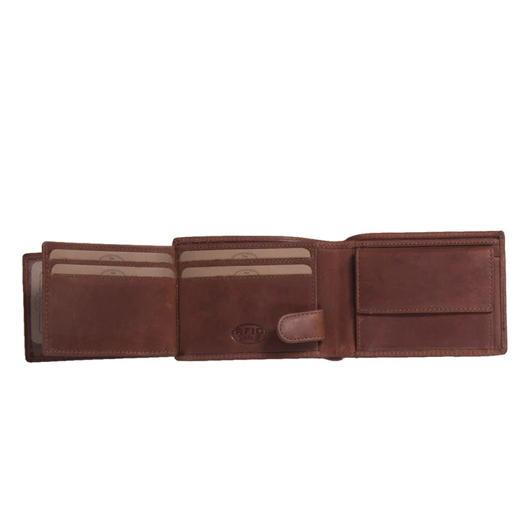 The Chesterfield Brand Marvin RFID Lommebok i Skinn – Cognac