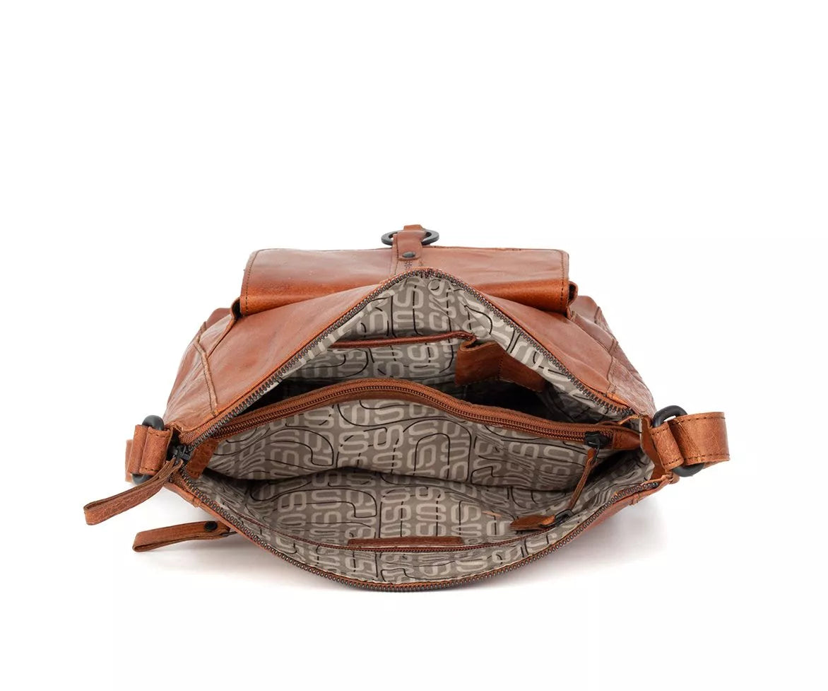 Spikes & Sparrow Crossbody skinnveske - Sierra