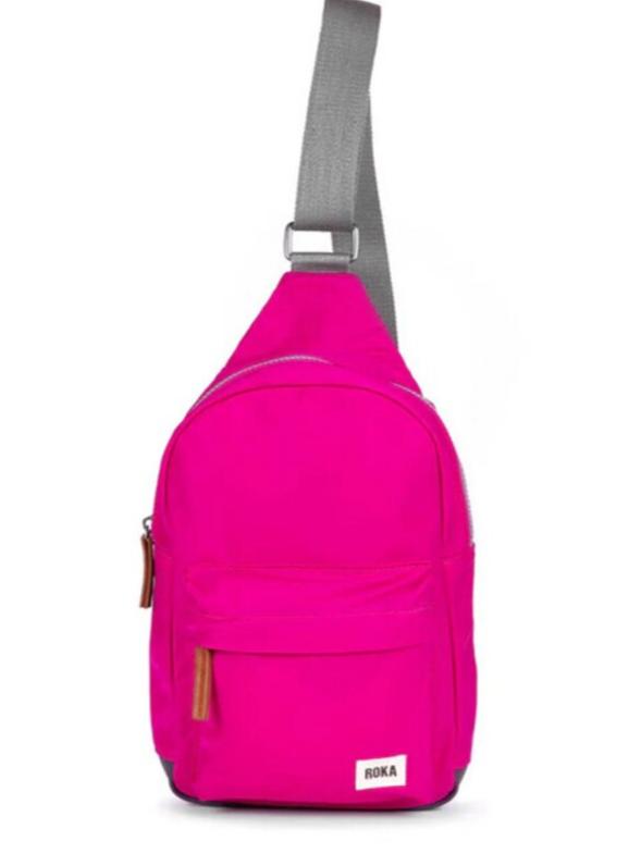 Roka Willesden B Nylon Veske Rose
