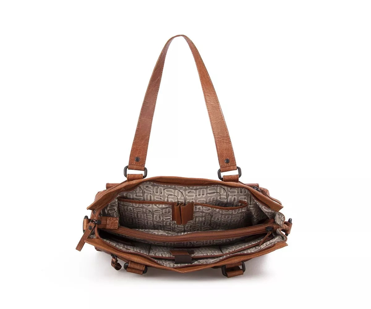 Spikes & Sparrow PC-veske i skinn / 15" - Yosemite