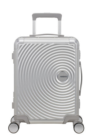 American Tourister Soundbox Alu kabinkoffert i aluminium 55cm/39L